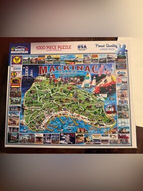 Mackinac Island Michigan White Mountain 1000 Puzzle